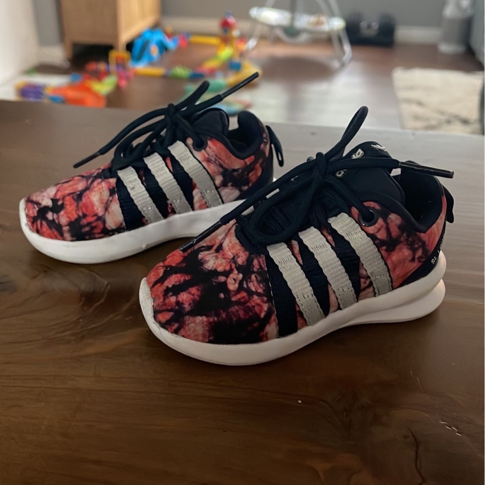 Adidas SL Loop tie dye toddler running shoes